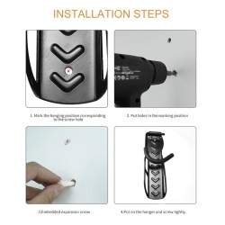 Support mural pour accrocher le Xiaomi M365, 1S, Pro2, M365 Pro ou Ninebot Max G30 Xiaomi - 3  