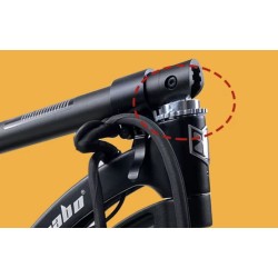 Kit de dobradiça dobrável, anel de fixação de dobradiça, pino inferior dobrável para Kaboo Mantis 8, 10 ou similar Kaabo - 4  