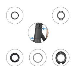 Kit directie si rulmenti pentru Segway Ninebot KickScooter F20 F25 F30 F40 D18 D28 D38 sau similar Segway - Ninebot - 2 Compatib