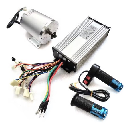 DC 60V/72V Brushless Electric Motor DIY Kit with High Speed ​​Controller for GoKart, Bike, Scooter KROXNE - 1  