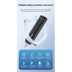 Cheirós Spot Welder H1 me 11 kai H2 me 90 rythmizómenes leitourgíes gia bataríes lithíou KROXNE - 4  