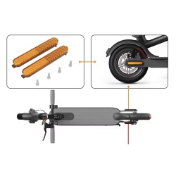 Réflecteurs arrière pour Xiaomi Pro 2, 1S, Essential, Mi 3 ou similaire Xiaomi - 8  